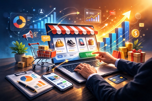 استراتژی‌های حرفه‌ای افزایش فروش فروشگاه اینترنتی